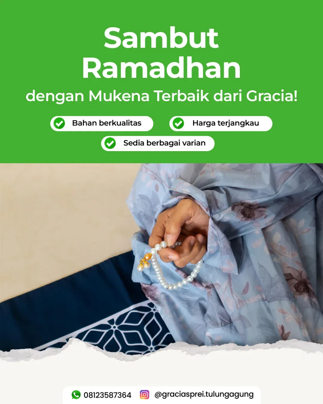 <p>Sambut Ramadhan bulan penuh berkah ini dengan m